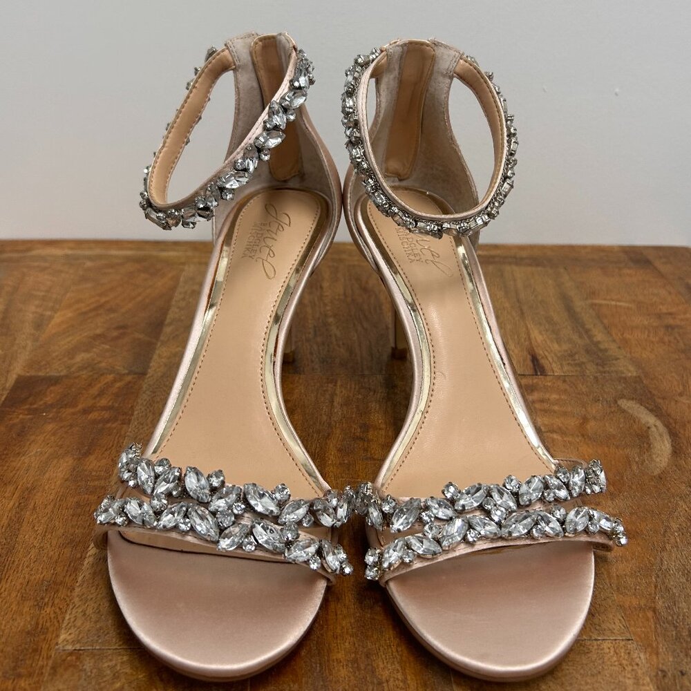 Caroline Embellished Strap Evening Shoe